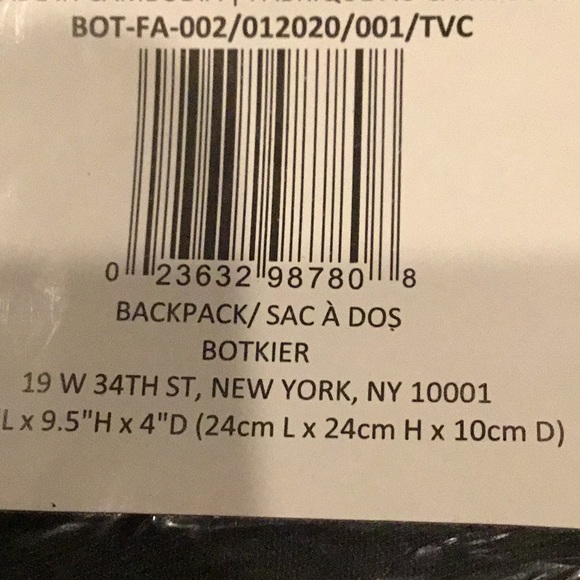 TRIGGER MINI BACKPACK (NYLON) NWT - Picture 5 of 5